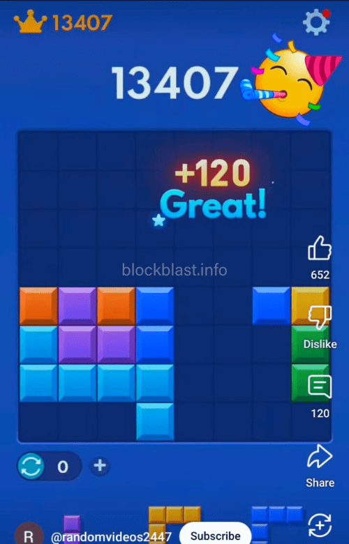 Enjoy super high scores in Block Blast Records - 134715