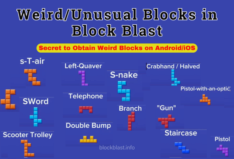 How to get Weird Blocks in Block Blast?