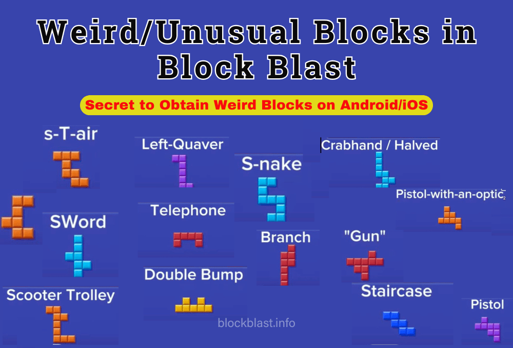 How to get Weird Blocks in Block Blast?